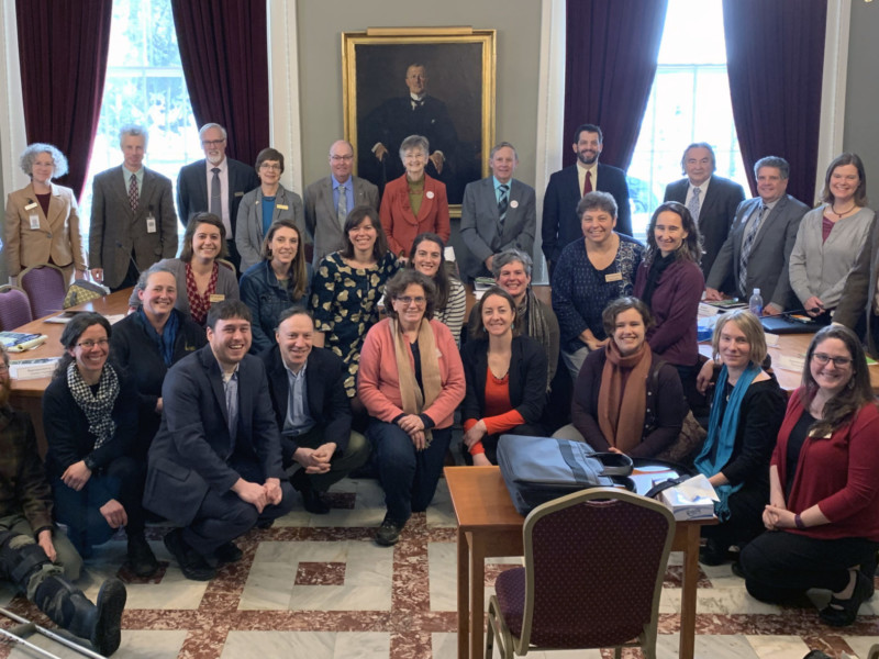 Representatives of the Vermont Farm to Plate Network and staff at the Vermont Sustainable Jobs Fund presented the 2018 Farm to Plate Annual Report to the Vermont Legislature’s House and Senate Agriculture Committees