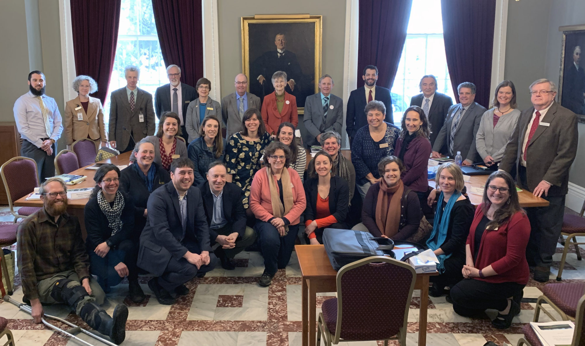 Representatives of the Vermont Farm to Plate Network and staff at the Vermont Sustainable Jobs Fund presented the 2018 Farm to Plate Annual Report to the Vermont Legislature’s House and Senate Agriculture Committees