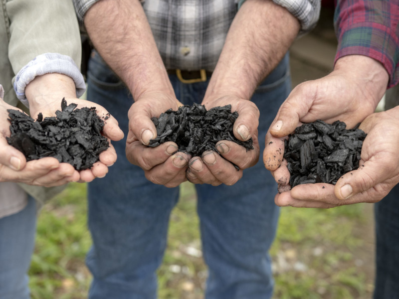 Photo of Biochar in Vermont