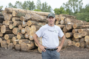 Ken Gagnon at his Gagnon Lumber Sawmill in Vermont