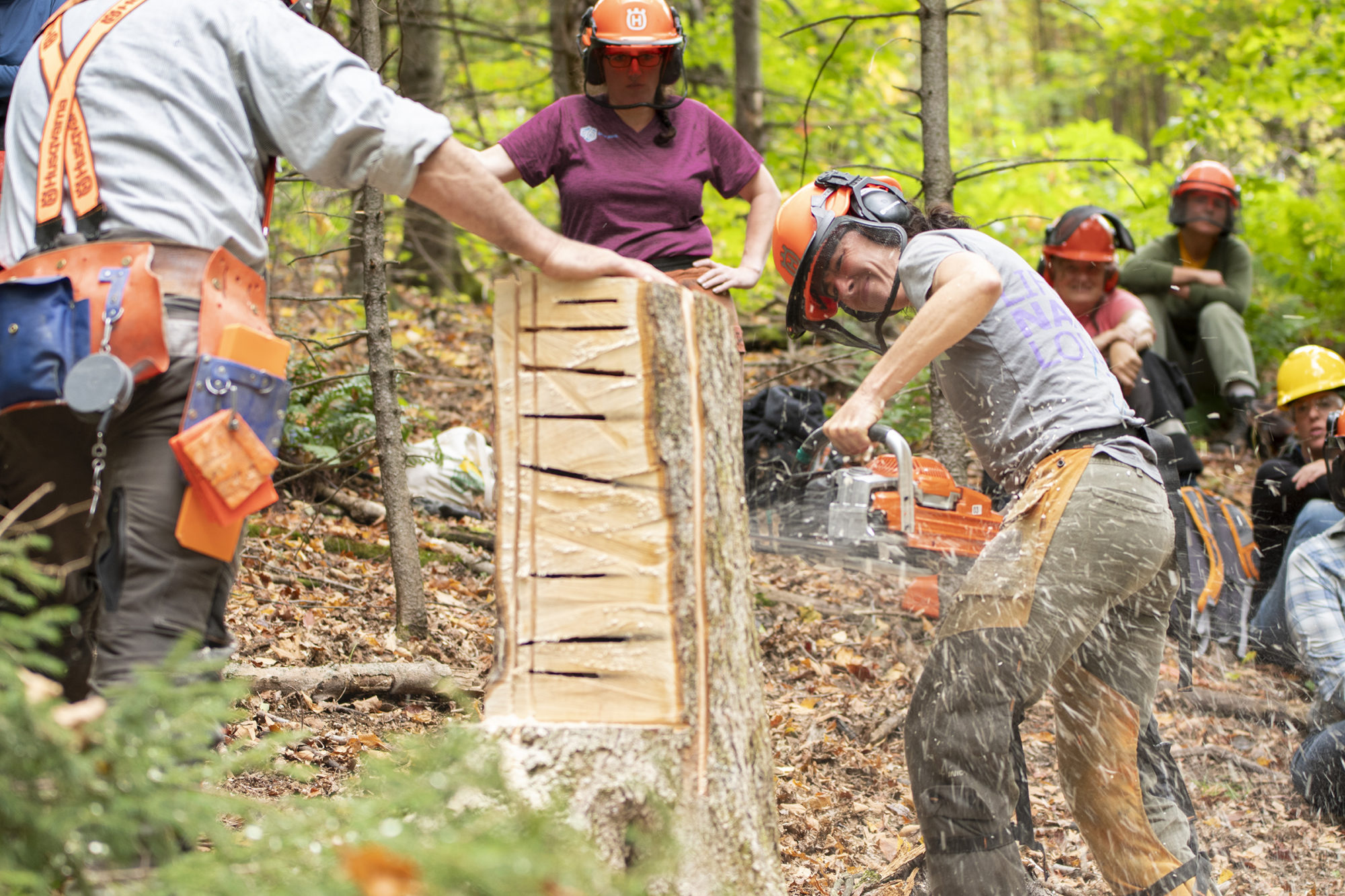 Vermont Womens Game of Logging Amy Gilbert