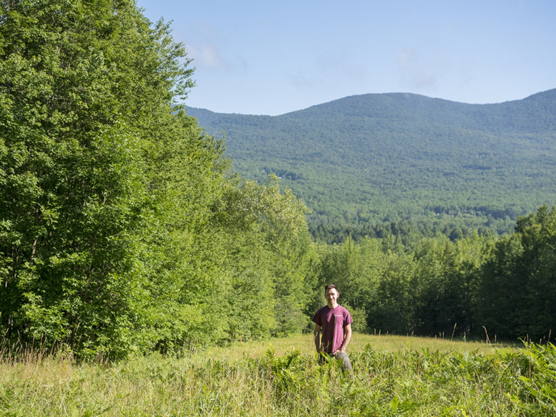 Consulting forester Charlie Hancock launched the Cold Hollow Carbon project in Vermont’s Northeast Kingdom.