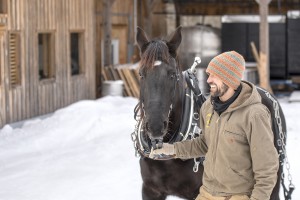 Rugged Ridge Maple Horse Hilde and Josh Seidman