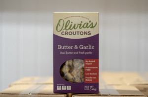 The crouton that started it all: Butter & Garlic. Photo by Erica Houskeeper.