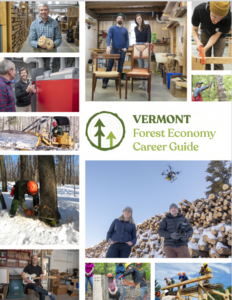 Cover image of The Vermont Forest Economy Career Guide.