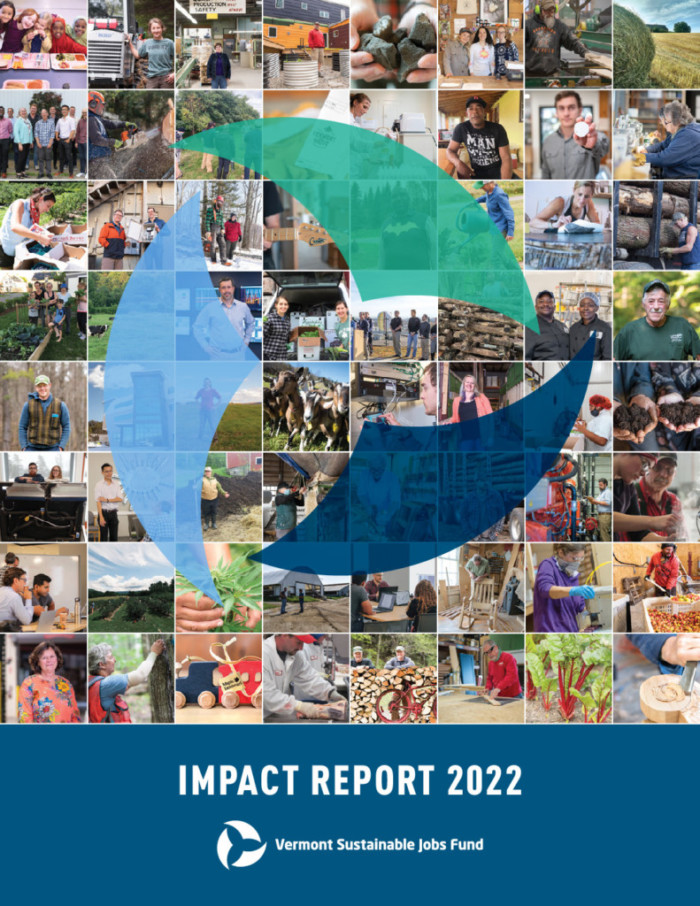 VSJF Impact Report 2022 | Vermont Sustainable Jobs Fund