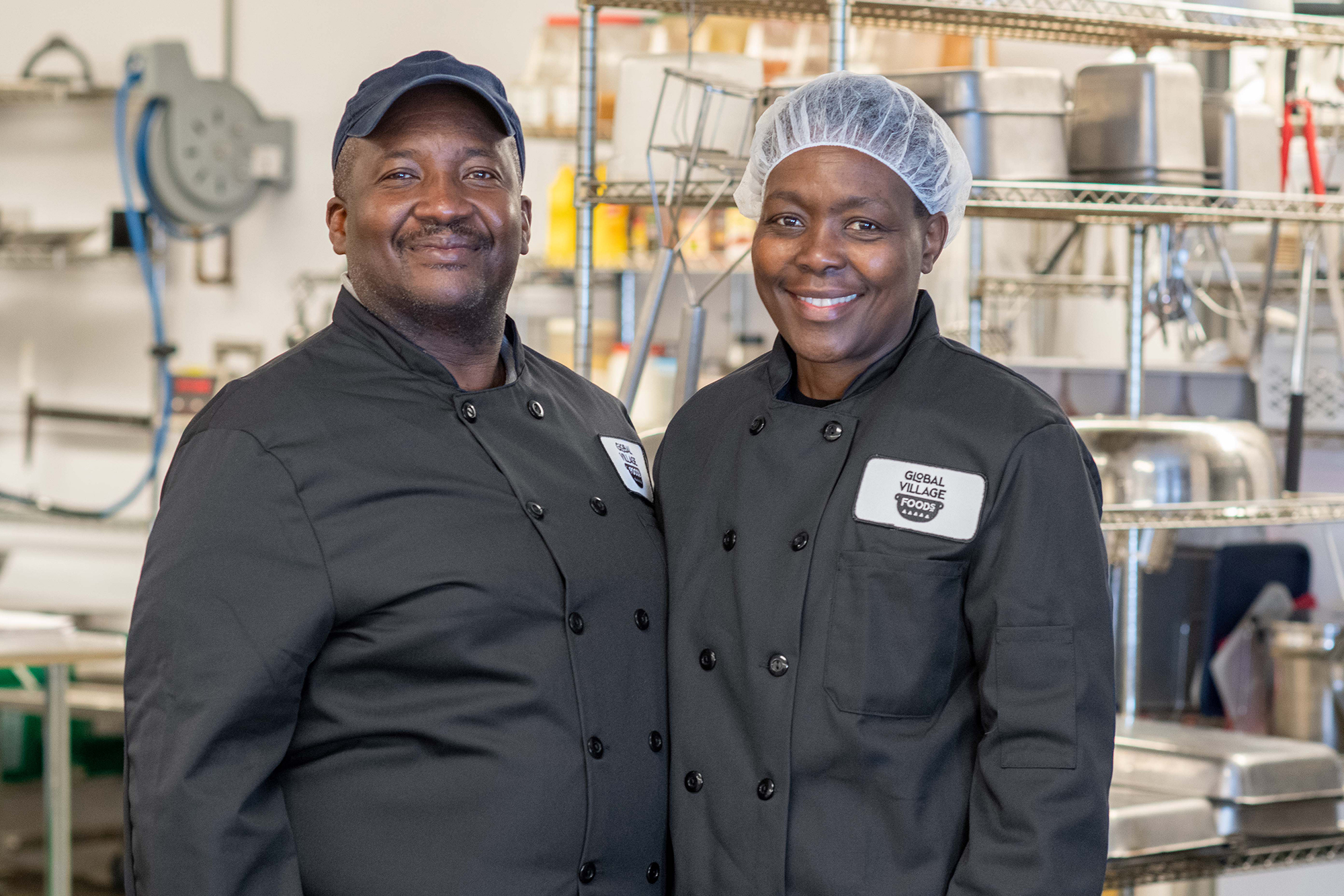 Damaris Hall says the vision for the company has not changed. “I have always wanted to build community through healthy, ethnic African foods made with local ingredients, and take care of our employees,” she said. Photo by Erica Houskeeper.