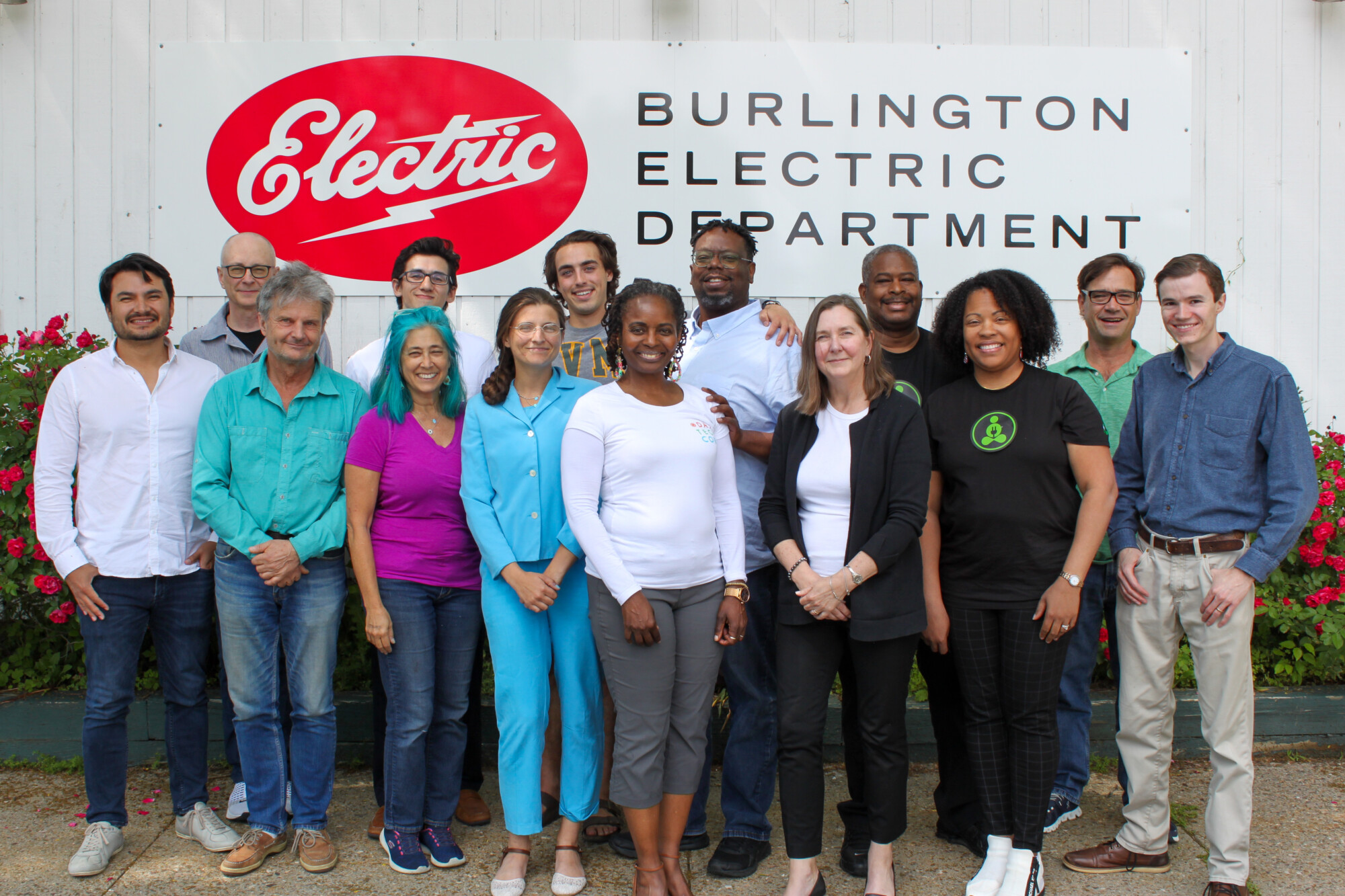 The DeltaClimeVT Energy 2023 cohort of entrepreneurs from eight start-up companies from around the U.S. and Canada took part in the Vermont-based business accelerator program. Photo courtesy of Vermont Sustainable Jobs Fund.