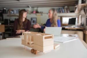 A model PAD. Photo by Erica Houskeeper.