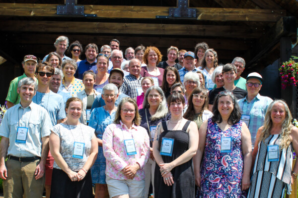 VSJF business coaches and clients connected at a June 23, 2025 retreat at Bolton Valley Resort, featuring professional development breakout sessions and networking. Photo by Kelly Nottermann.