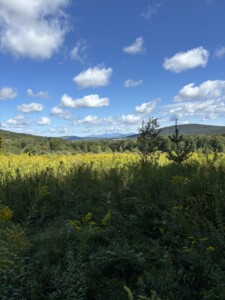 Smokey House Center encompasses 4,000-acres of forestland and 1,000-acres of working farmland that are part of a "living laboratory" exploring farming and forestry in the context of climate change. Photo by Emily Bradbury.