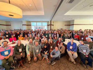 Farm to Plate Network members and partners gathered in November at Burke Mountain Resort for the annual Gathering focused on strengthening Vermont’s food system. Photo by Kelly Nottermann.
