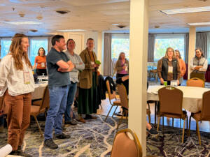 Regional food system planners gathered in October at Lake Morey Resort for the annual New England Food System Planners Partnership retreat. Photo by Kelly Nottermann.