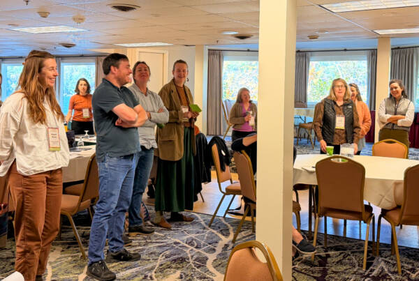 Regional food system planners gathered in October at Lake Morey Resort for the annual New England Food System Planners Partnership retreat. Photo by Kelly Nottermann.