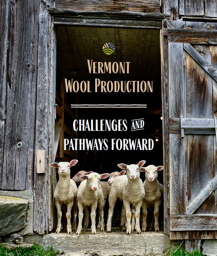 Vermont Wool Production - Challenges and Pathways Forward Report Cover 2026